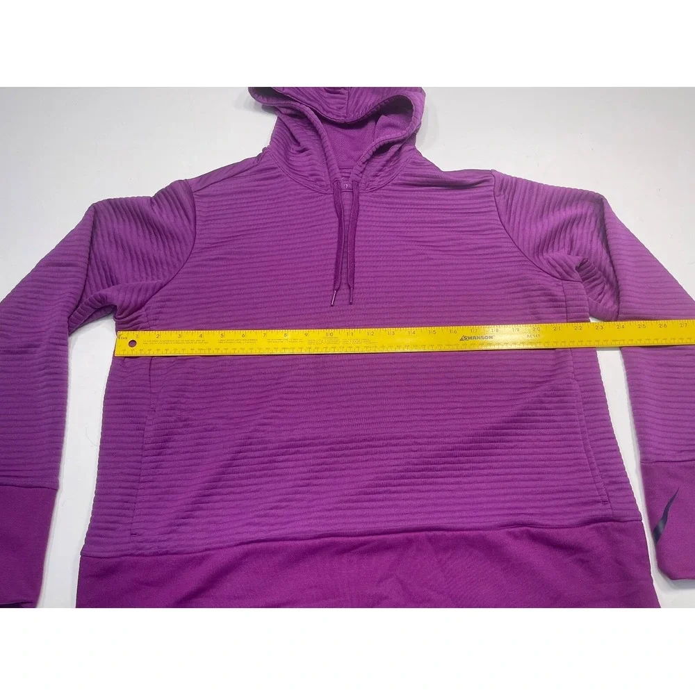 Women's Nike Dry Training‎ Veneer Quilted PullOver Hoodie 860136-550  size XL